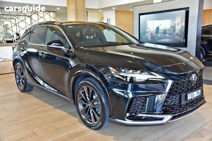 Black 2024 Lexus RX SUV RX350 F SPORT 4X4
