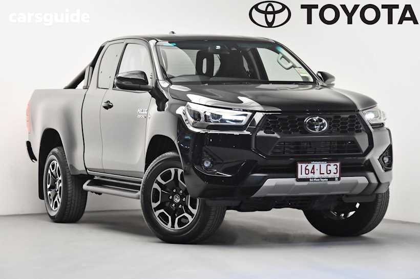 Black 2024 Toyota Hilux X Cab Pickup Sr5 (4X4)