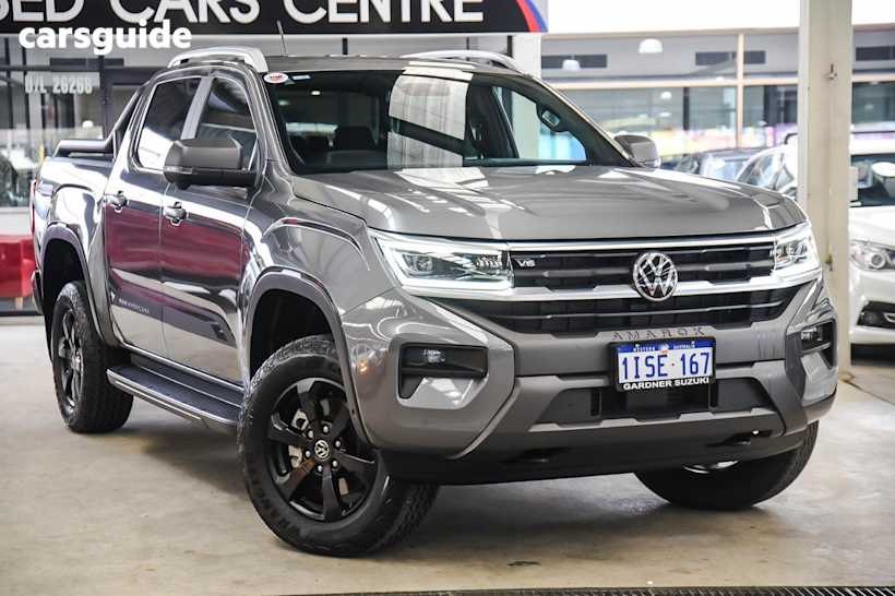 Grey 2023 Volkswagen Amarok Ute Tray TDI600 PANAMERICANA 4X4