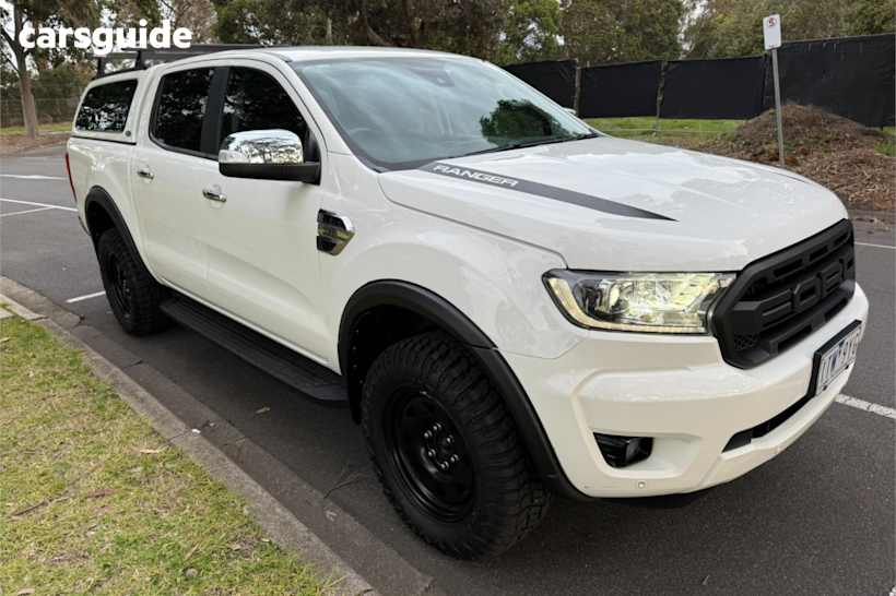 White 2021 Ford Ranger Double Cab Pick Up Xlt 3.2 (4X4)
