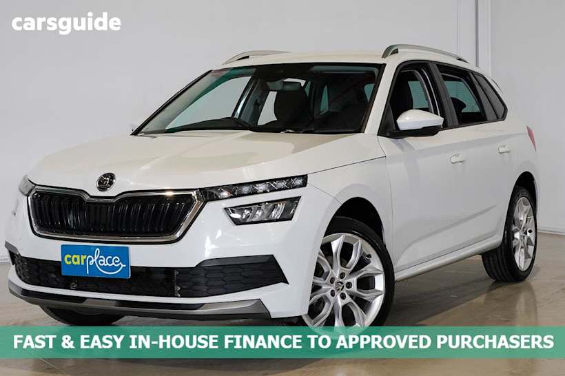White 2022 Skoda Kamiq Wagon Ambition