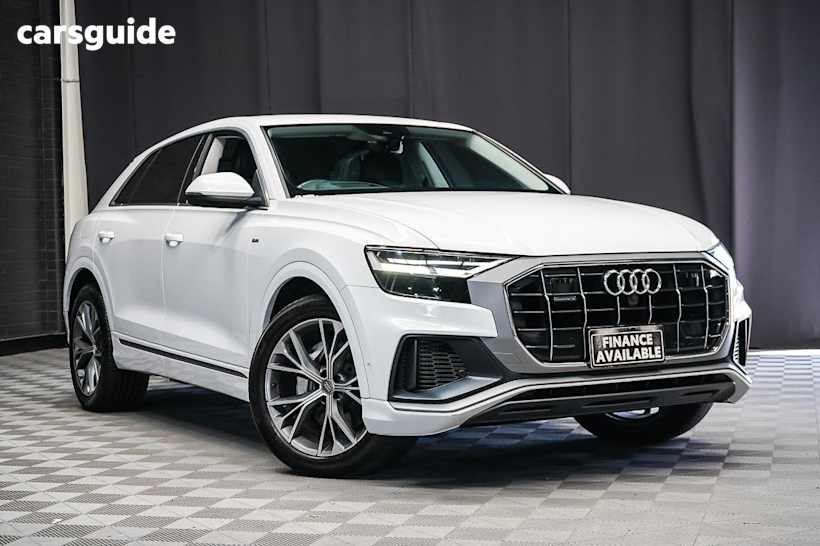 White 2019 Audi Q8 Wagon 55 Tfsi Quattro (Hybrid)