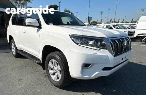 White 2022 Toyota Landcruiser Prado SUV GXL 4X4
