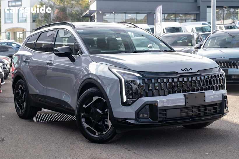 Grey 2025 Kia Sportage SUV HEV GT-LINE 4WD