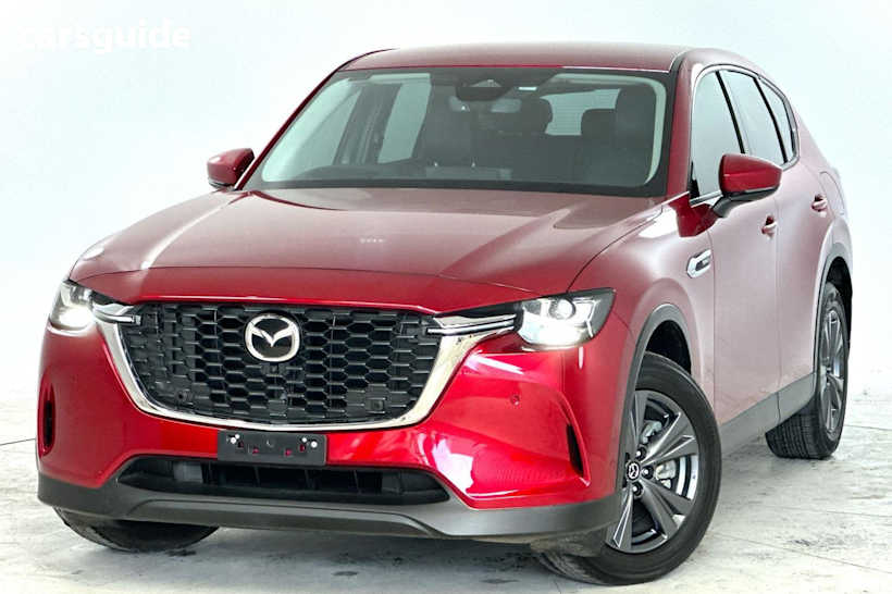 Red 2023 Mazda CX-60 SUV P50E EVOLVE 4X4
