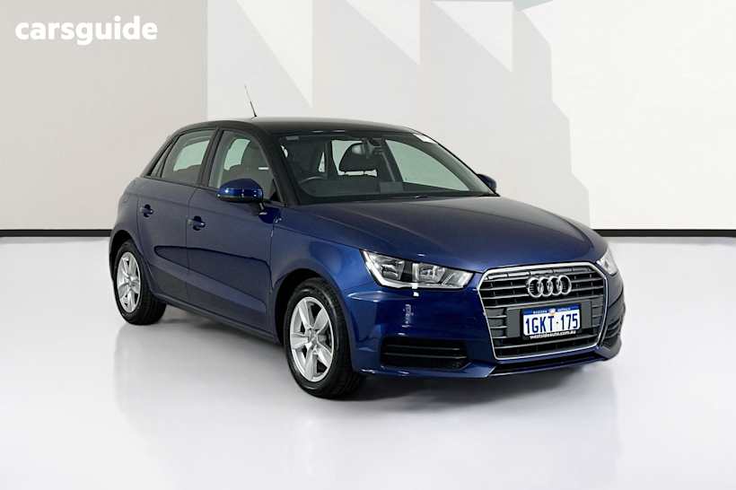 Blue 2017 Audi A1 Hatchback Sportback 1.0 Tfsi