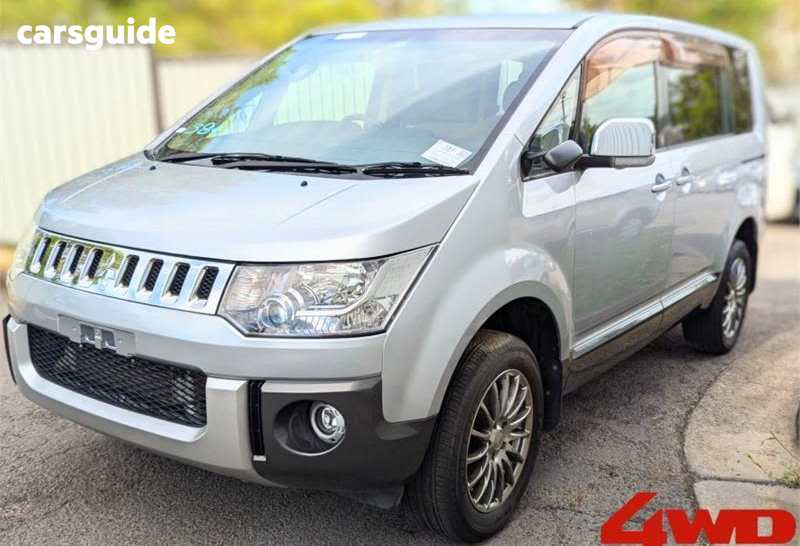 Silver 2013 Mitsubishi Delica Commercial 4WD DIESEL