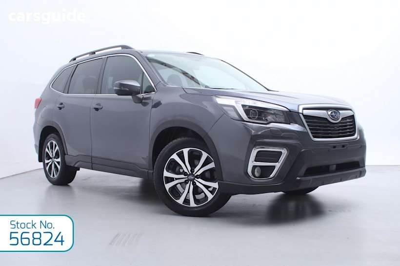 Grey 2021 Subaru Forester Wagon 2.5I-L (Awd)