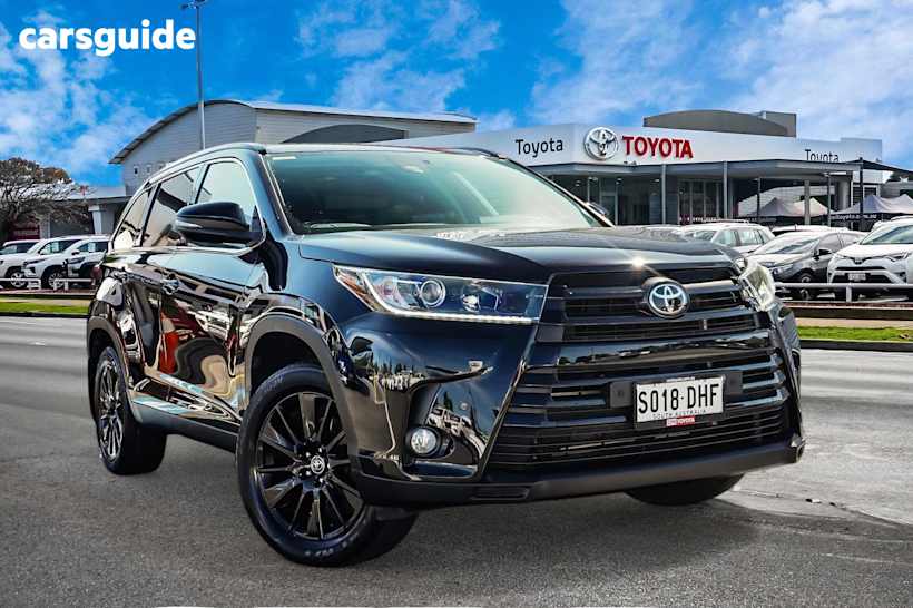 Black 2019 Toyota Kluger SUV BLACK EDITION F