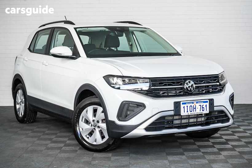 White 2024 Volkswagen T-Cross Wagon 85Tfi Life