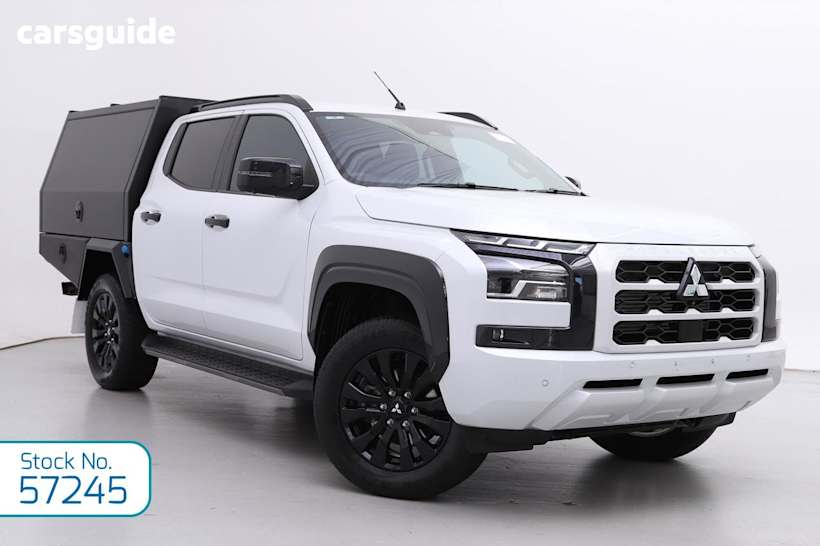 White 2024 Mitsubishi Triton Double Cab Pick Up Gsr (4X4)
