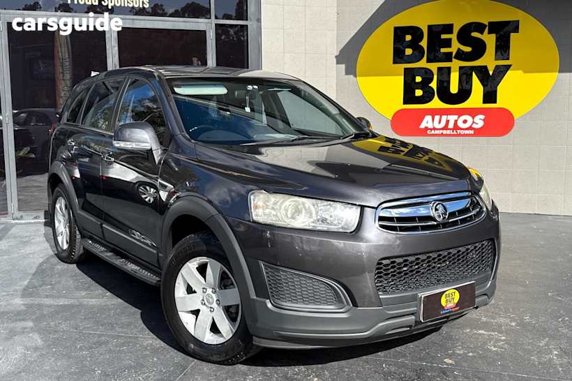 Grey 2013 Holden Captiva SUV 7 LS F