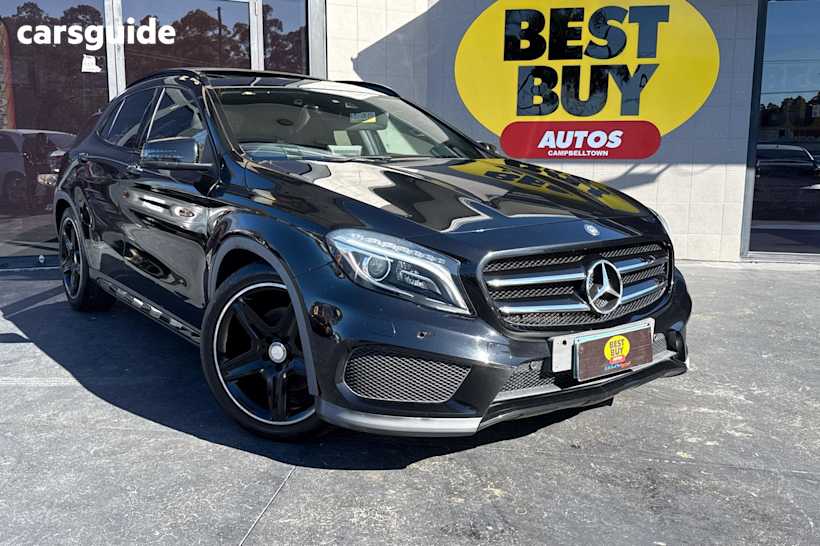 Black 2016 Mercedes-Benz GLA-Class SUV GLA250 4WD