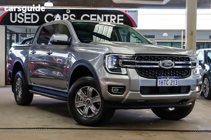 Silver 2022 Ford Ranger Ute Tray XLT 4X4