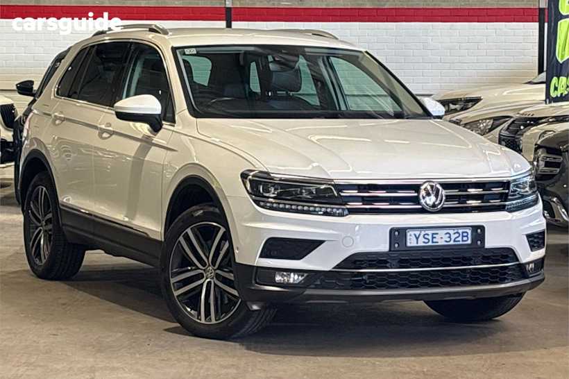 White 2018 Volkswagen Tiguan SUV 162TSI HIGHLINE 4WD