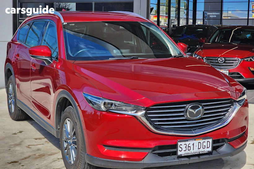 Red 2018 Mazda CX-8 Wagon Sport (Fwd)