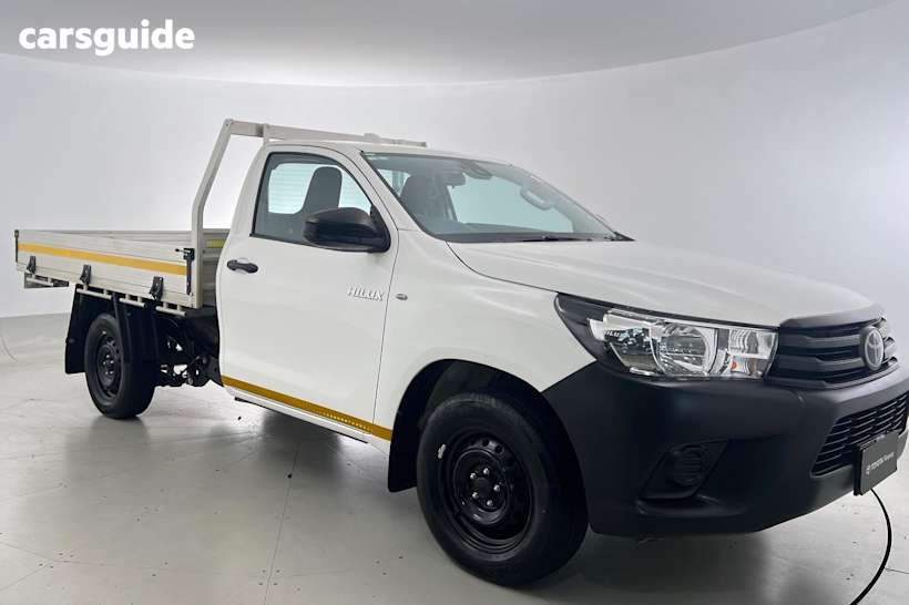 White 2022 Toyota Hilux Cab Chassis Workmate (4X2)