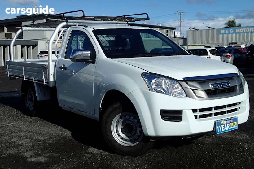 White 2015 Isuzu D-MAX Cab Chassis Sx (4X2)