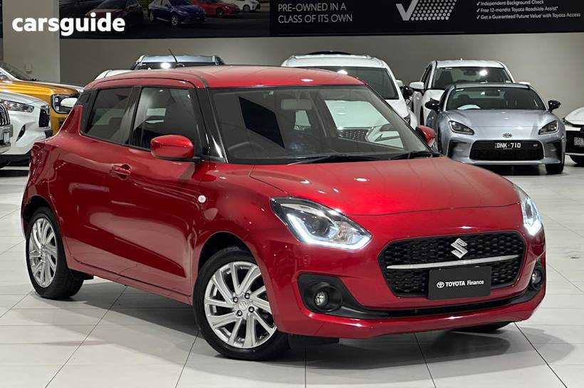Red 2022 Suzuki Swift Hatchback Gl S