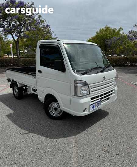 White 2020 Suzuki Carry Ute Tray