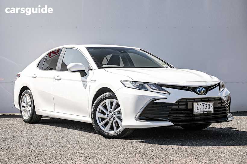 White 2023 Toyota Camry Sedan Ascent