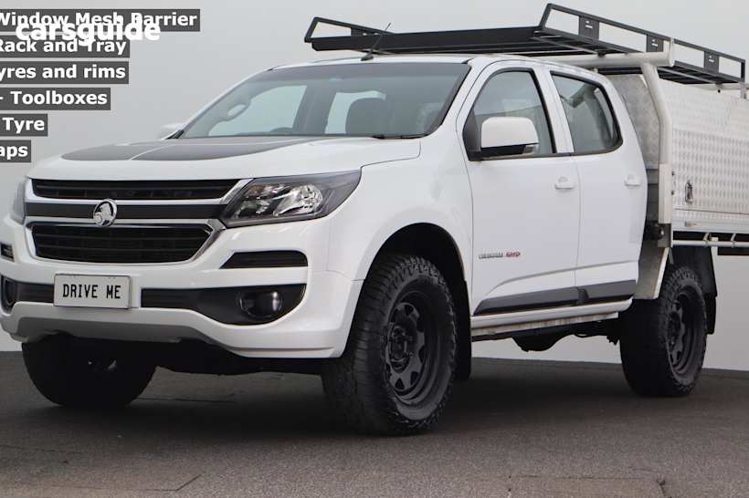 White 2020 Holden Colorado Ute Tray LS 4X4
