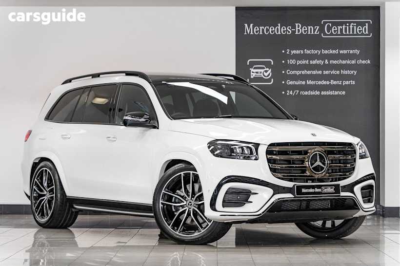 White 2025 Mercedes-Benz Gls450 Wagon D 4Matic Edition 7