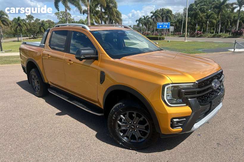Yellow 2024 Ford Ranger Double Cab Pick Up Wildtrak 2.0 (4X4)