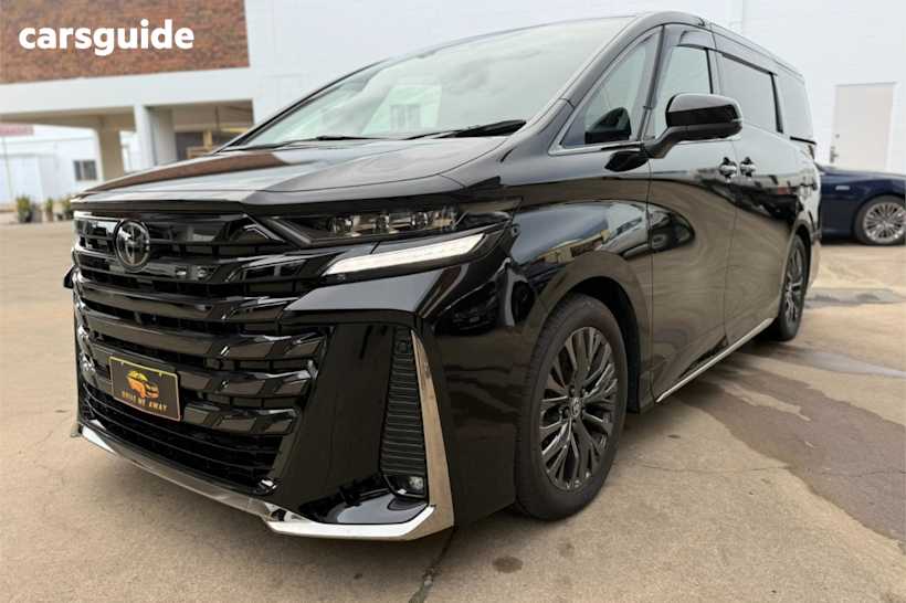 Black 2024 Toyota Vellfire SUV Z PREMIER