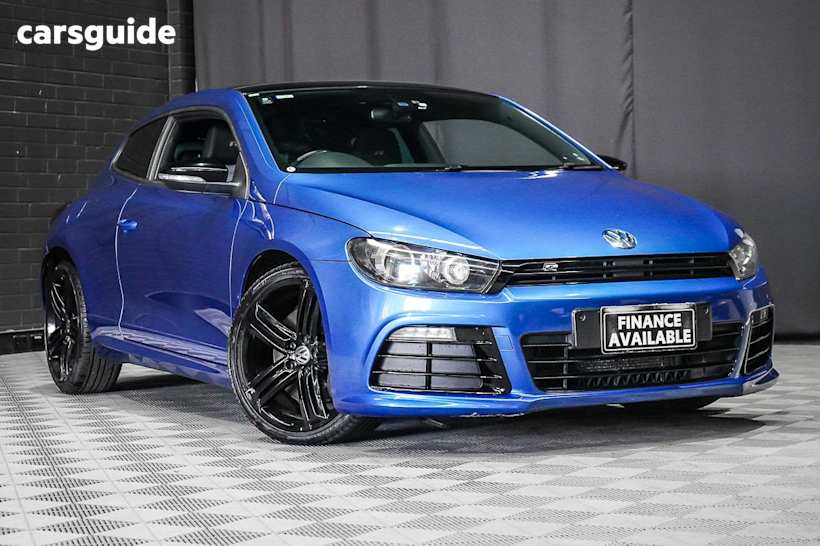 Blue 2014 Volkswagen Scirocco Coupe R
