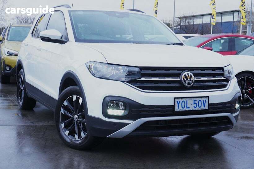 White 2020 Volkswagen T-Cross Wagon 85Tsi Life