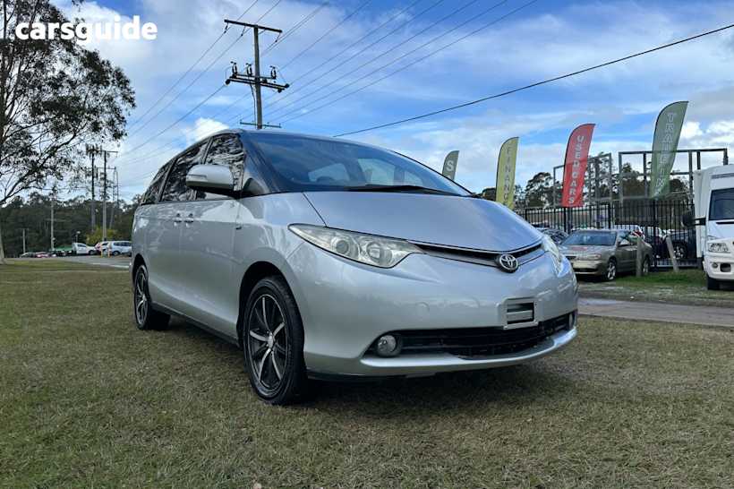 Silver 2007 Toyota Tarago Wagon Gli