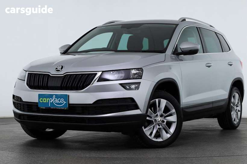 Silver 2021 Skoda Karoq Wagon 110Tsi