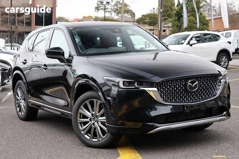 Black 2025 Mazda CX-5 Wagon G35 Akera Turbo (Awd)
