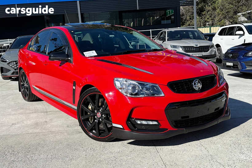 Red 2017 Holden Commodore Sedan MOTORSPORT EDITION R
