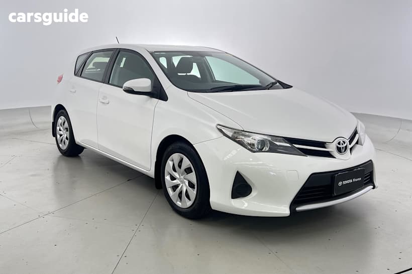 White 2014 Toyota Corolla Hatch ASCENT F