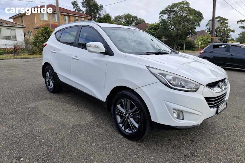 White 2015 Hyundai IX35 SUV SE F