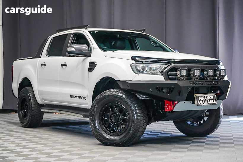 White 2019 Ford Ranger Double Cab Pick Up Wildtrak 2.0 (4X4)