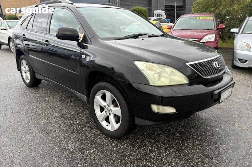 Black 2004 Lexus RX SUV SPORTS