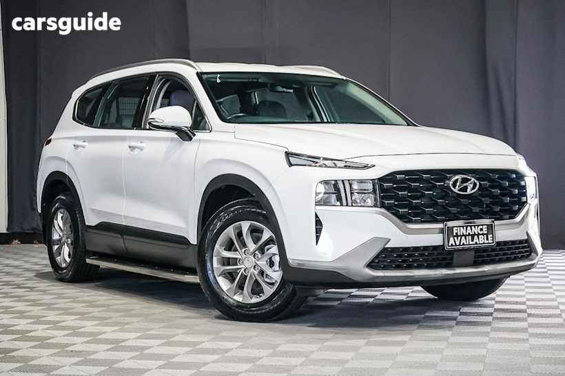 White 2021 Hyundai Santa FE Wagon Mpi (2Wd)