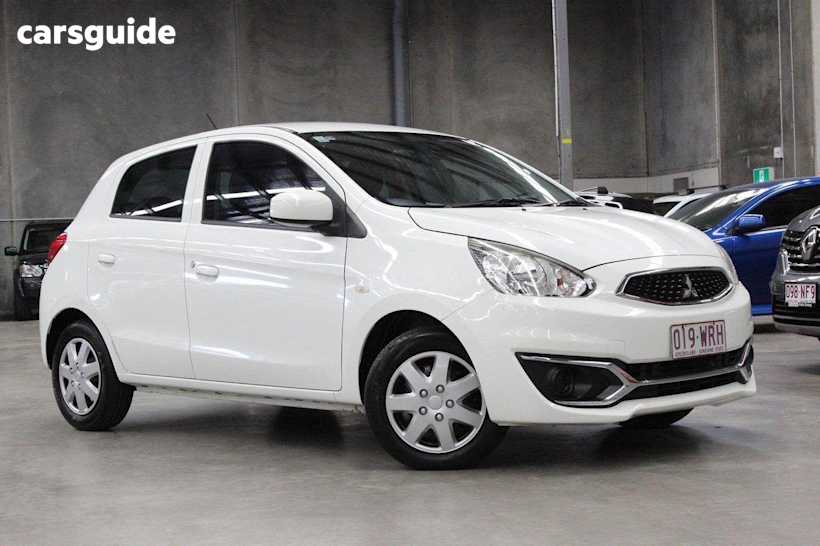 White 2016 Mitsubishi Mirage Sedan Es