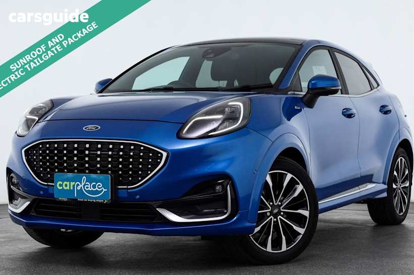 Blue 2020 Ford Puma Hatchback St-Line V