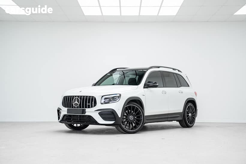 White 2023 Mercedes-Benz GLB-Class SUV GLB35 AMG 4WD