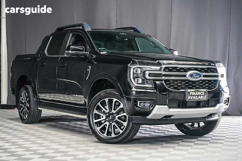 Black 2023 Ford Ranger Double Cab Pick Up Platinum 3.0 (4X4)