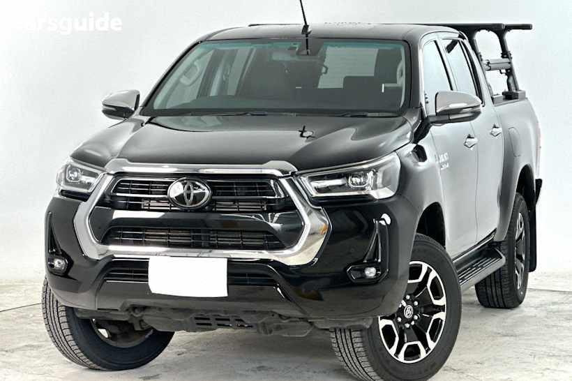Black 2021 Toyota Hilux Ute Tray SR5 4X4