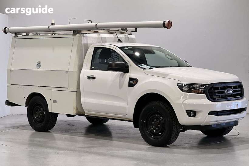 White 2021 Ford Ranger Cab Chassis Xl 3.2 (4X4)
