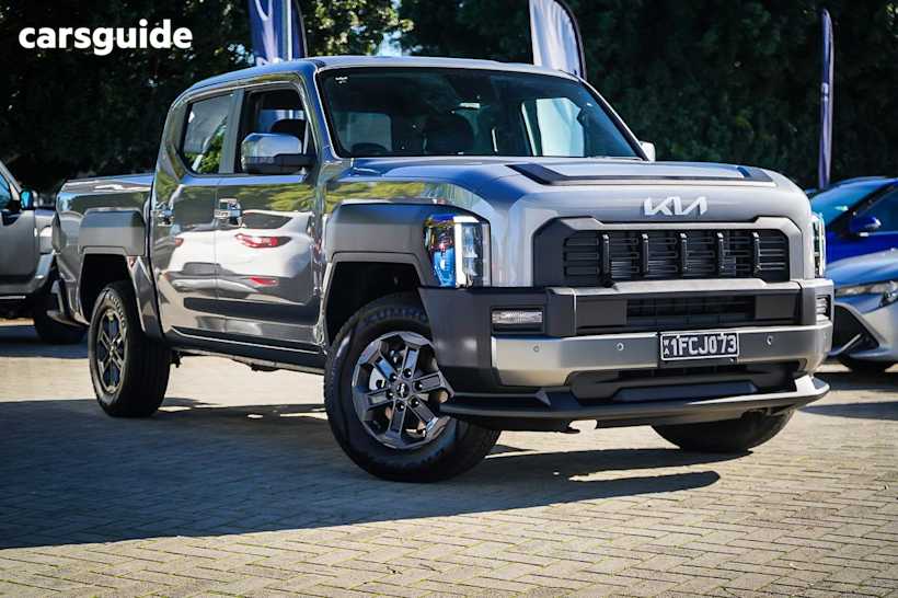 Grey 2025 Kia Tasman Double Cab Pick Up Sx (4X4) (Std) Body Fender