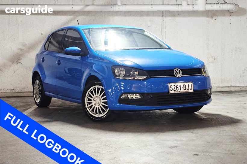Blue 2015 Volkswagen Polo Hatch 66TSI TRENDLINE F