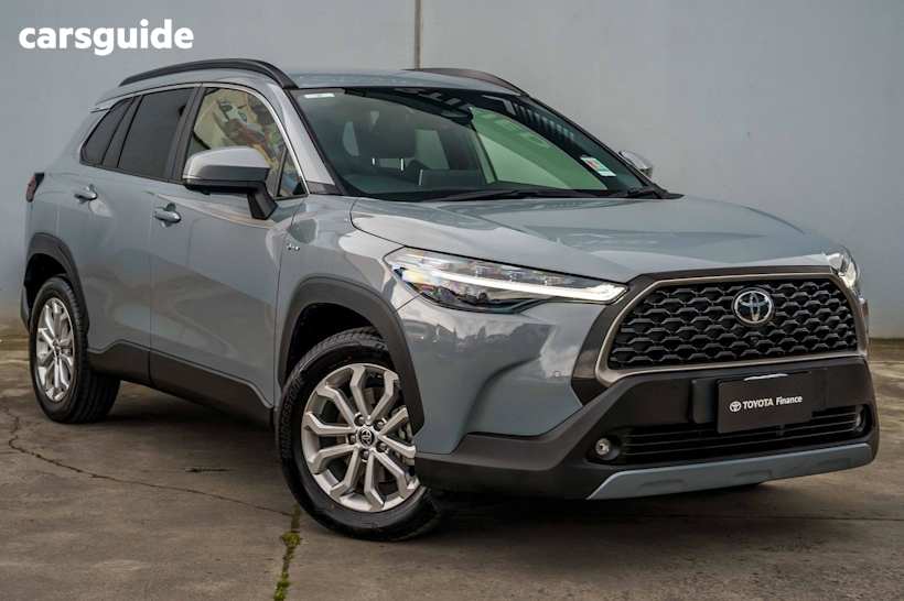 Grey 2024 Toyota Corolla Cross SUV GXL F