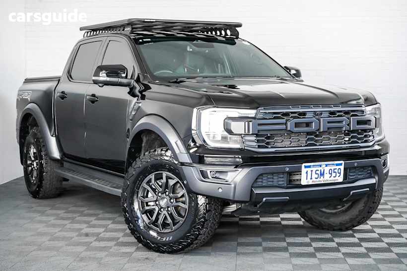 Black 2024 Ford Ranger Double Cab Pick Up Raptor 3.0 (4X4)